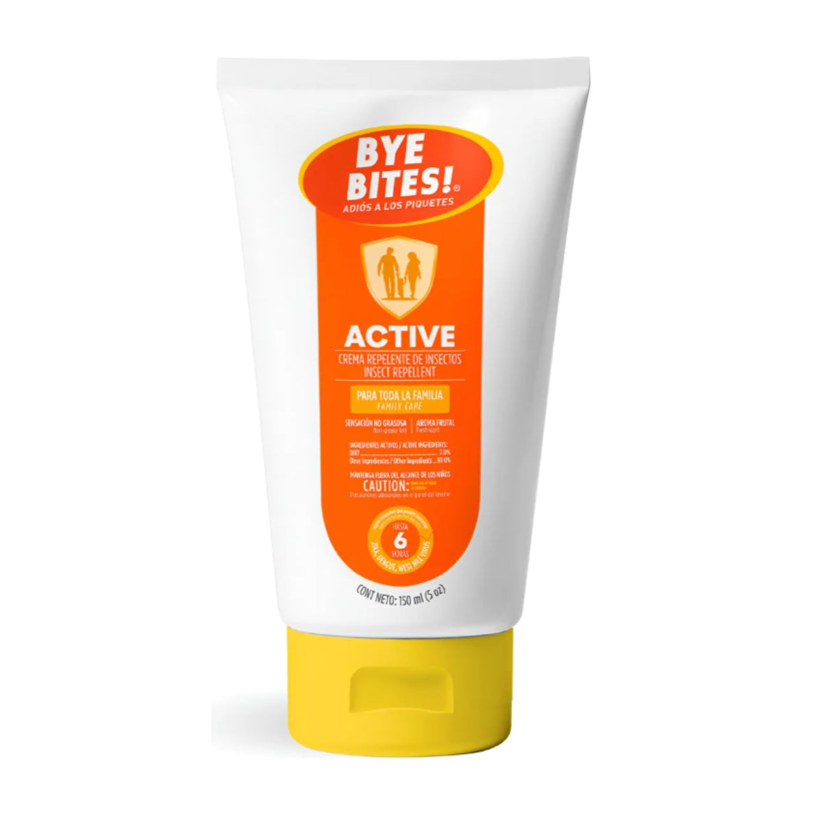 Crema Repelente De Mosquitos Active De Uso Diario 150 ml | BYE BITES!