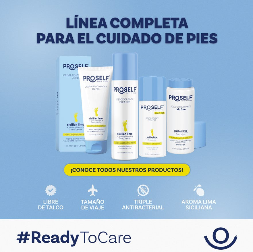 Crema Renovadora para Pies Proself 120 ml Hidrata, Suaviza y Repara la Piel | PROSELF