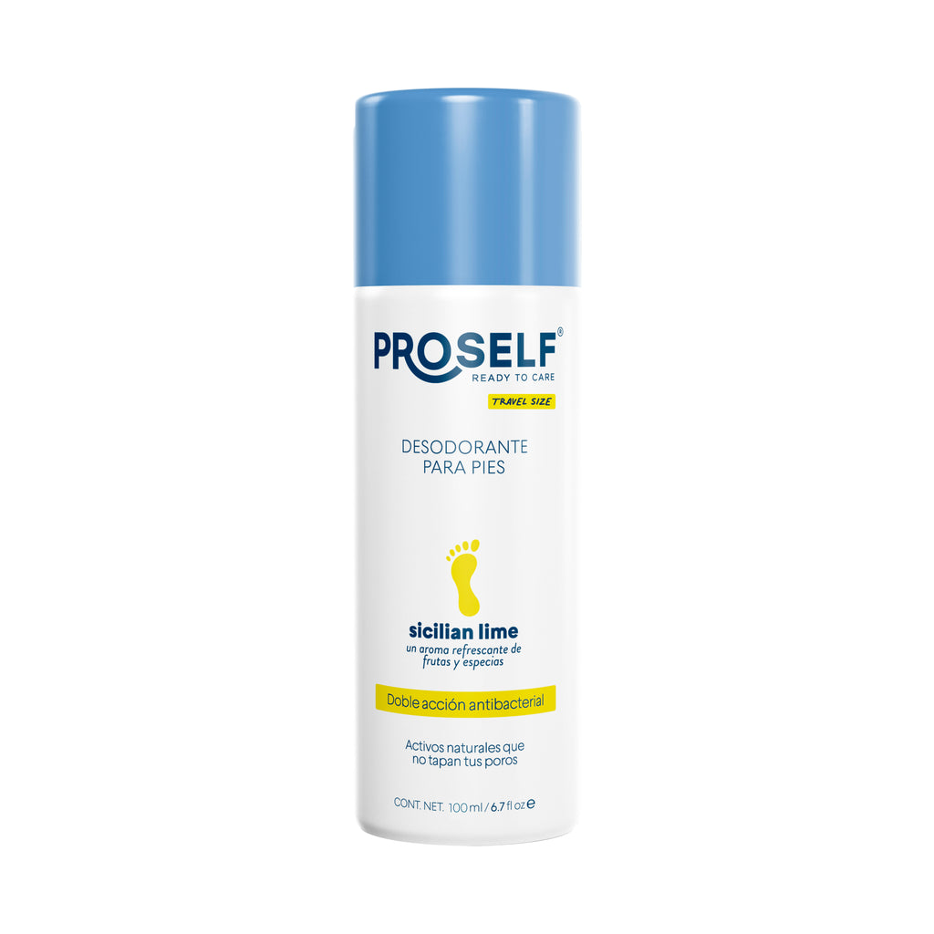 Desodorante para Pies Travel en Aerosol 99 ml Control de Mal Olor y Sudoración | PROSELF (Copia)