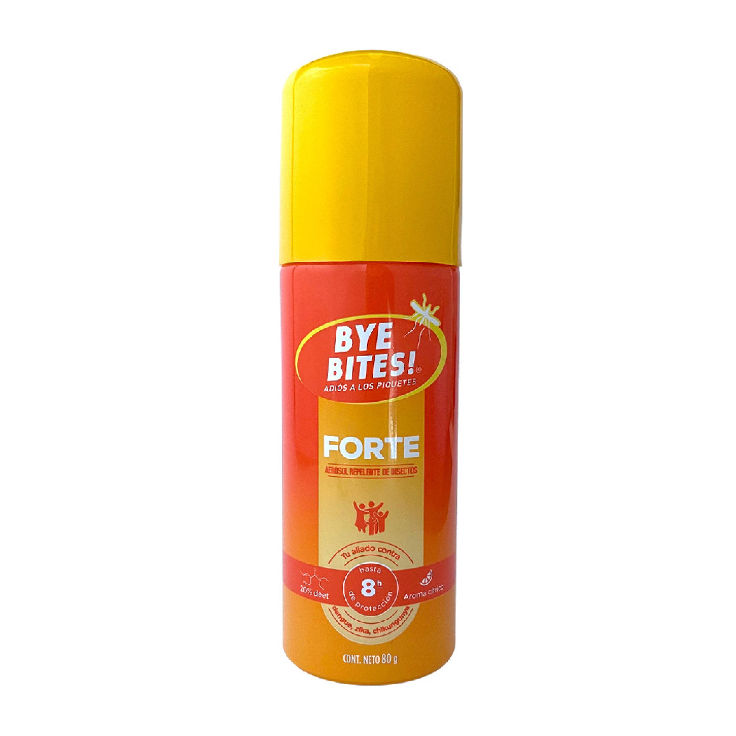 Repelente de Mosquitos e Insectos Forte en Aerosol 80g – Protección 8 Horas | BYE BITES!