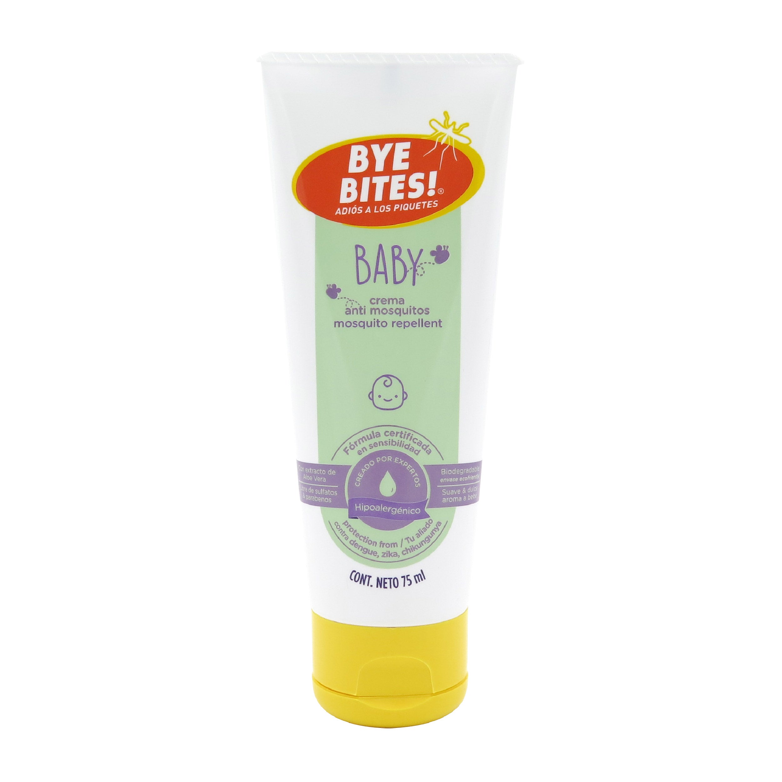 Repelente De Mosquitos Para Bebé en Crema Baby 75 ml | BYE BITES!