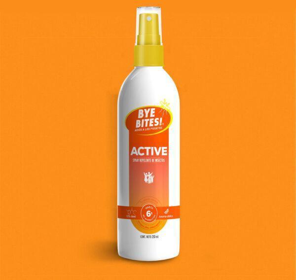 Repelente de Mosquitos en Spray Active 250 ml