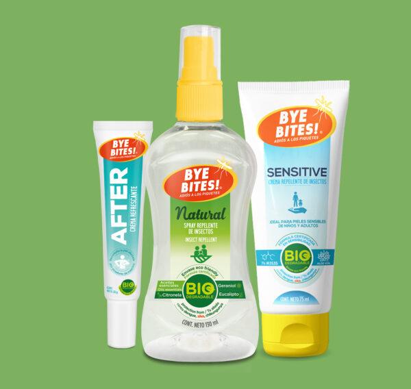 Kit Piel Sensible - Repelente Spray + Repelente Crema + After Post Piquetes
