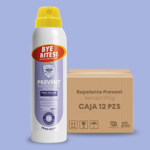 Repelente de Mosquitos en Gel Caja 12 pzs Prevent 170 g