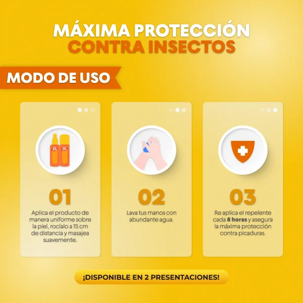 Repelente de Mosquitos para Viaje Caja 12 pzs Forte 99 ml - Imagen 6