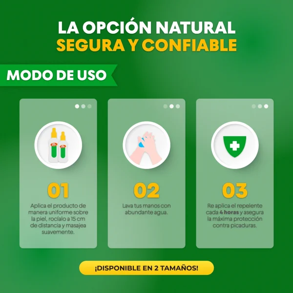 Repelente de Mosquitos en Spray Natural 130 ml - Imagen 6